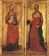 Andrea Bonaiuti, St.Agnes and St.Domitilla